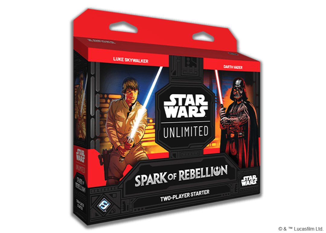 Starwars Unlimited Spark of Rebelion Starter Player