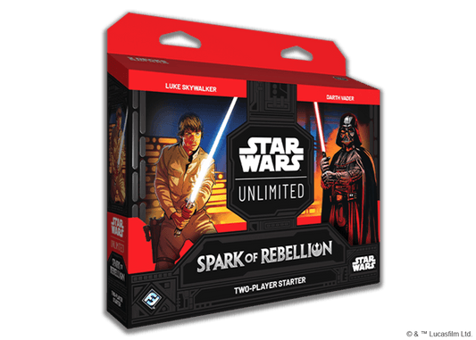 Starwars Unlimited Spark of Rebelion Starter Player